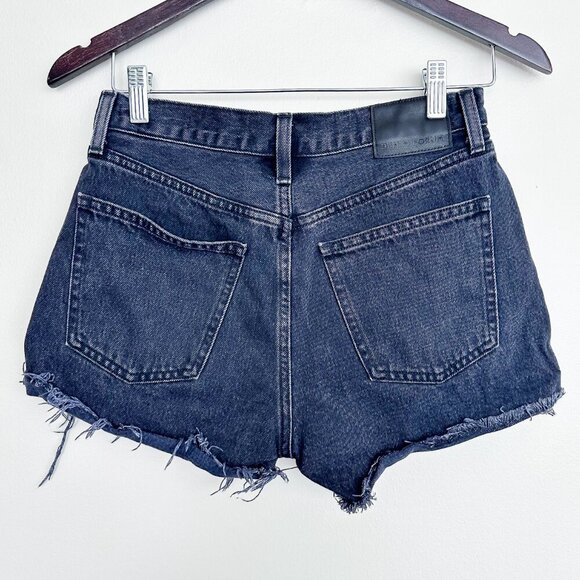Denim Forum EX-BF Hi-Rise Cut Off Shorts | Size 24 | Vintage Style - Picture 4 of 5